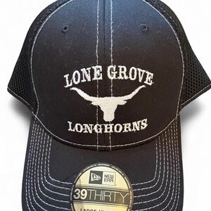 New Era Black 39THIRTY Cap